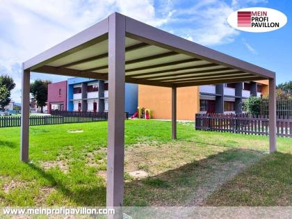 Pergola 3x5 Überdachung Pavillon Terrassenüberdachung Zelt Terrasse Sonnenschutz