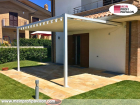 Pergola 5x4 Überdachung Pavillon Terrassenüberdachung Zelt Terrasse Sonnenschutz