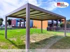 Pergola 4x5 Überdachung Pavillon Terrassenüberdachung Zelt Terrasse Sonnenschutz