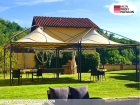 Pavillon 3x4 Überdachung Pagodenzelt Festzelt Pvc Terrassendach Pergola Terrasse