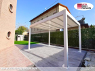 Pergola 3x4 Überdachung Pavillon Terrassenüberdachung Zelt Terrasse Sonnenschutz